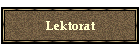 Lektorat